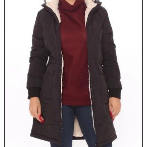 Light Sherpa reversible jacket